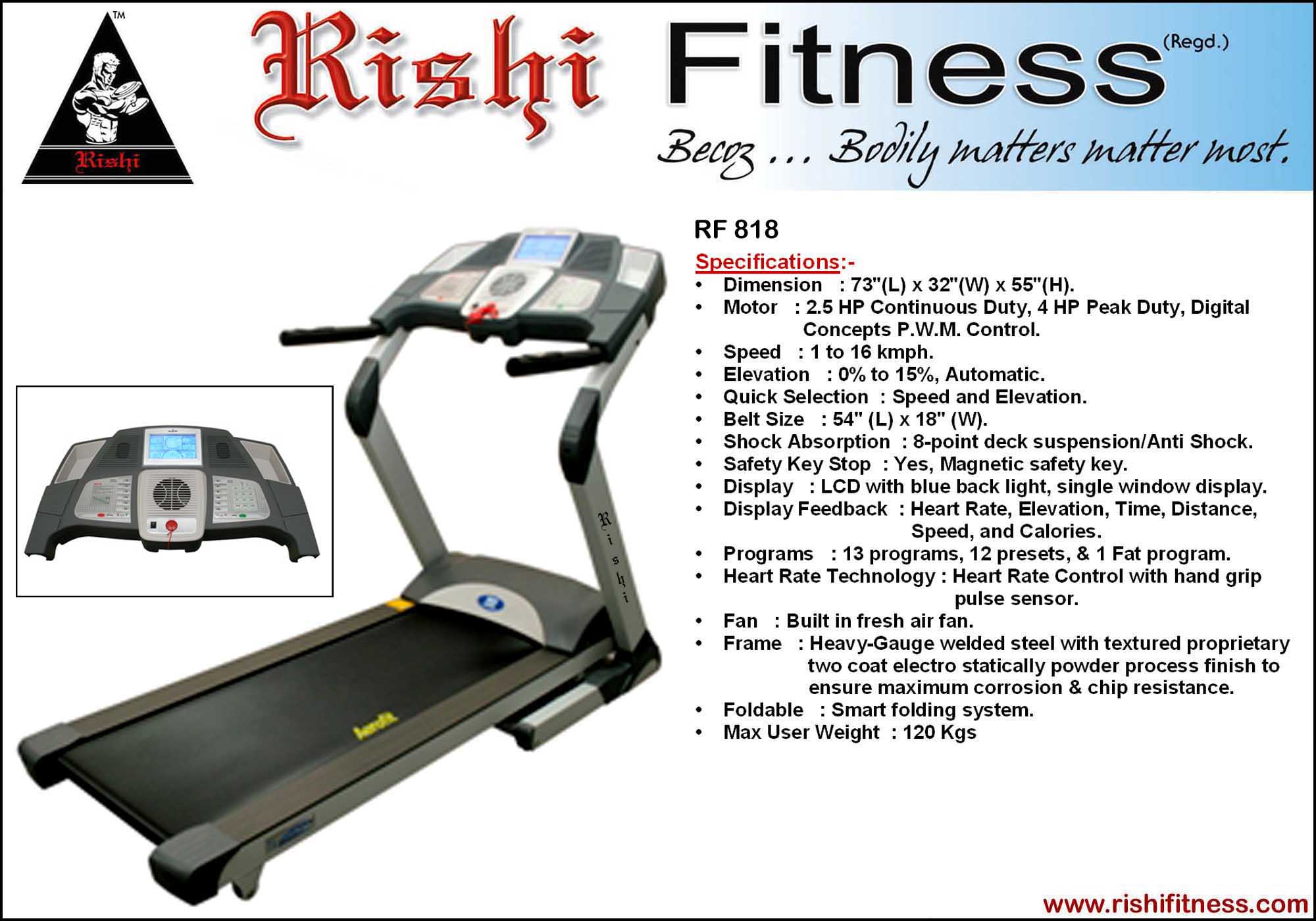 Manufacturers Exporters and Wholesale Suppliers of Treadmill for Home JODHPUR Rajasthan